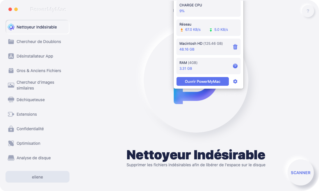 Utilisez PowerMyMac pour supprimer CCleaner
