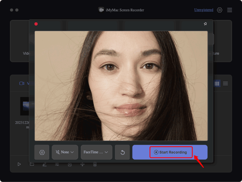 Enregistrer une vidéo avec une webcam sur Mac