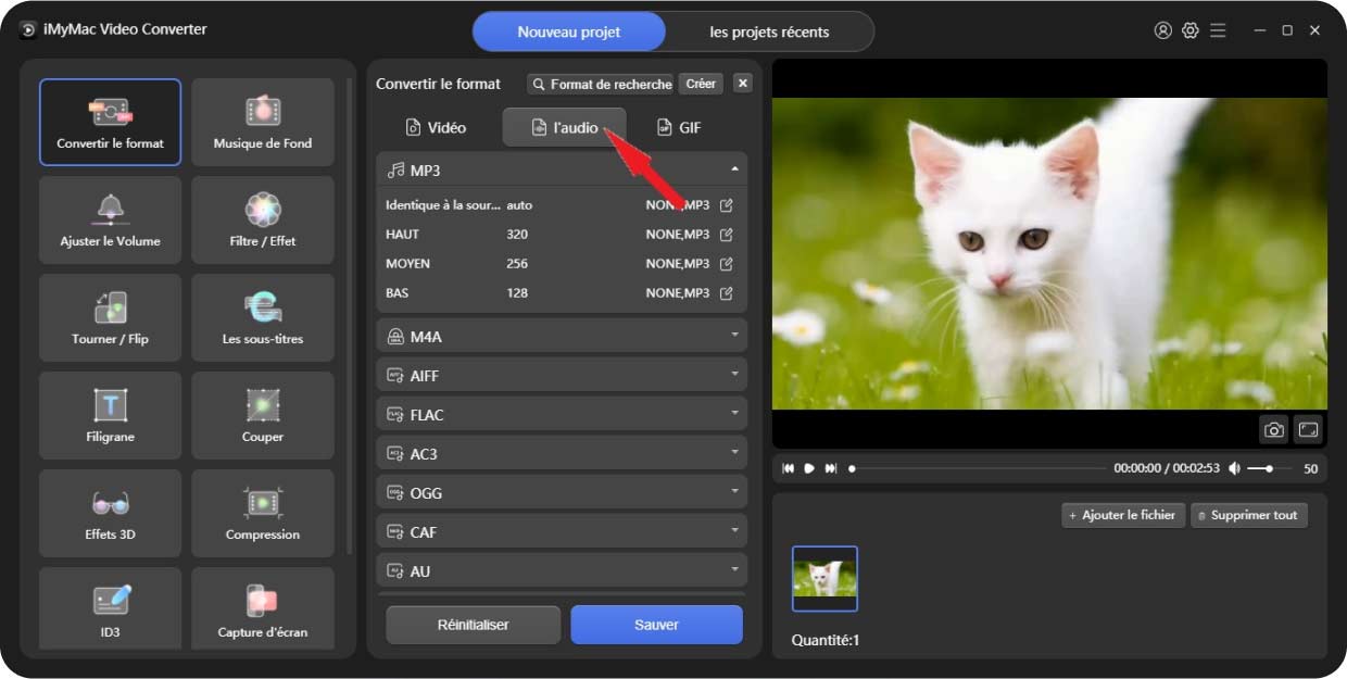 Convertissez facilement MP4 en MP3 sur Windows 10