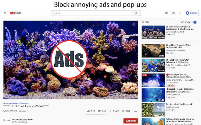 Bloqueur de publicité AdBlock Max Safari