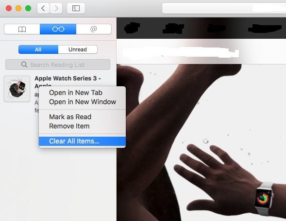 Supprimer manuellement la liste de lecture sur Mac