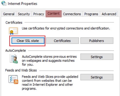 Effacer rapidement le cache SSL dans Chrome pour Windows