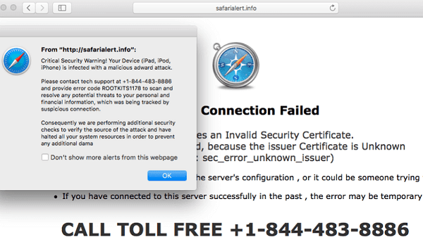 Supprimer le virus de Safari