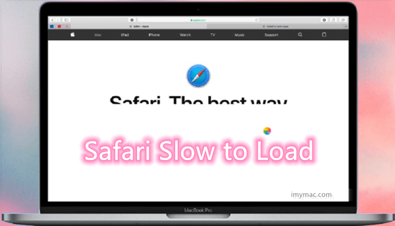 Safari lent à charger