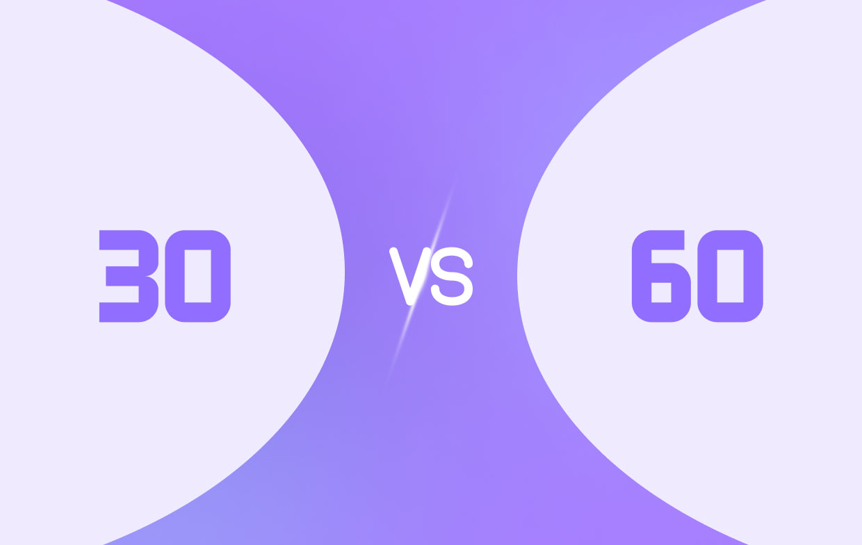 30 FPS contre 60 FPS