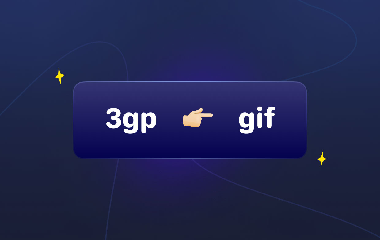 Comment convertir 3GP au format GIF