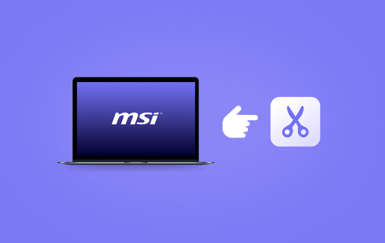 Comment faire une capture d'écran sur un ordinateur portable MSI
