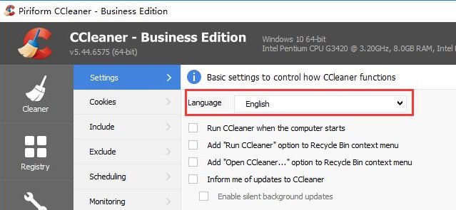 CCleaner : une alternative à Cisdem Duplicate Finder