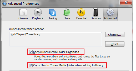 Empêcher les fichiers en double sur iTunes