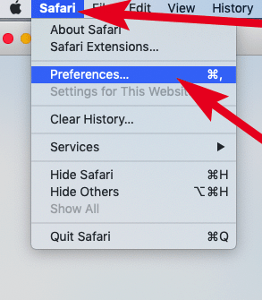 Supprimer les extensions Gretaith.com dans Safari