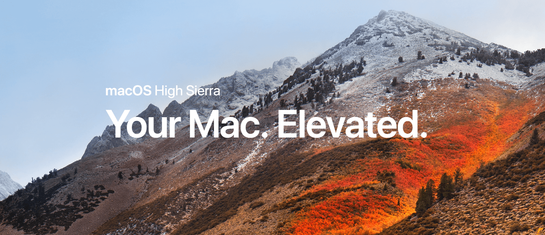 Nettoyer l'installation de Macos High Sierra