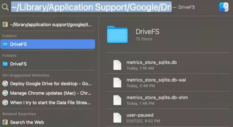 Comment supprimer Google Drive Cache sur Mac