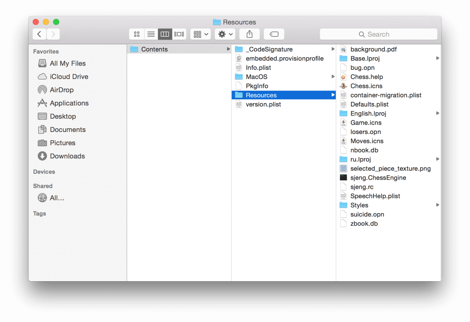 Supprimer manuellement les fichiers de langue sur Mac