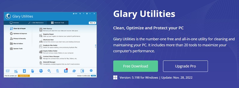Glary Utilities vous aide à nettoyer votre Mac