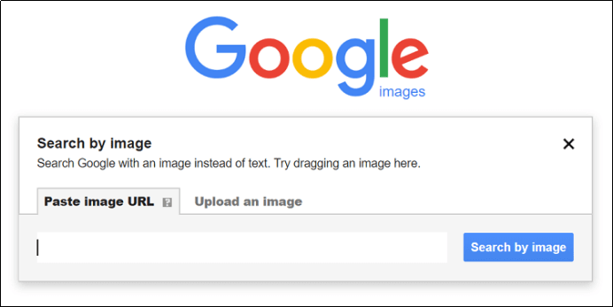 Faire une recherche d'images Facebook via Google Images