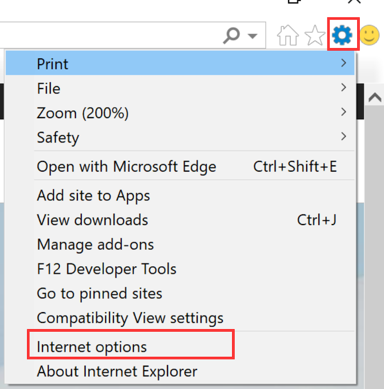 Effacer le cache McAfee dans Internet Explorer