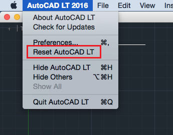 Réinitialiser AutoCAD pour l'accélérer