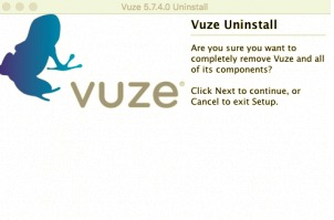 Désinstaller Vuze sur Mac à l'aide de son propre programme de désinstallation