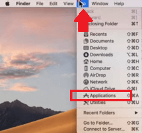 Ouvrez votre dossier d'applications