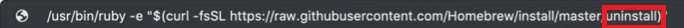 Modifier l'installation pour désinstaller