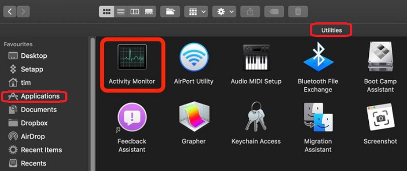 Quitter Adobe Media Encoder sur Mac
