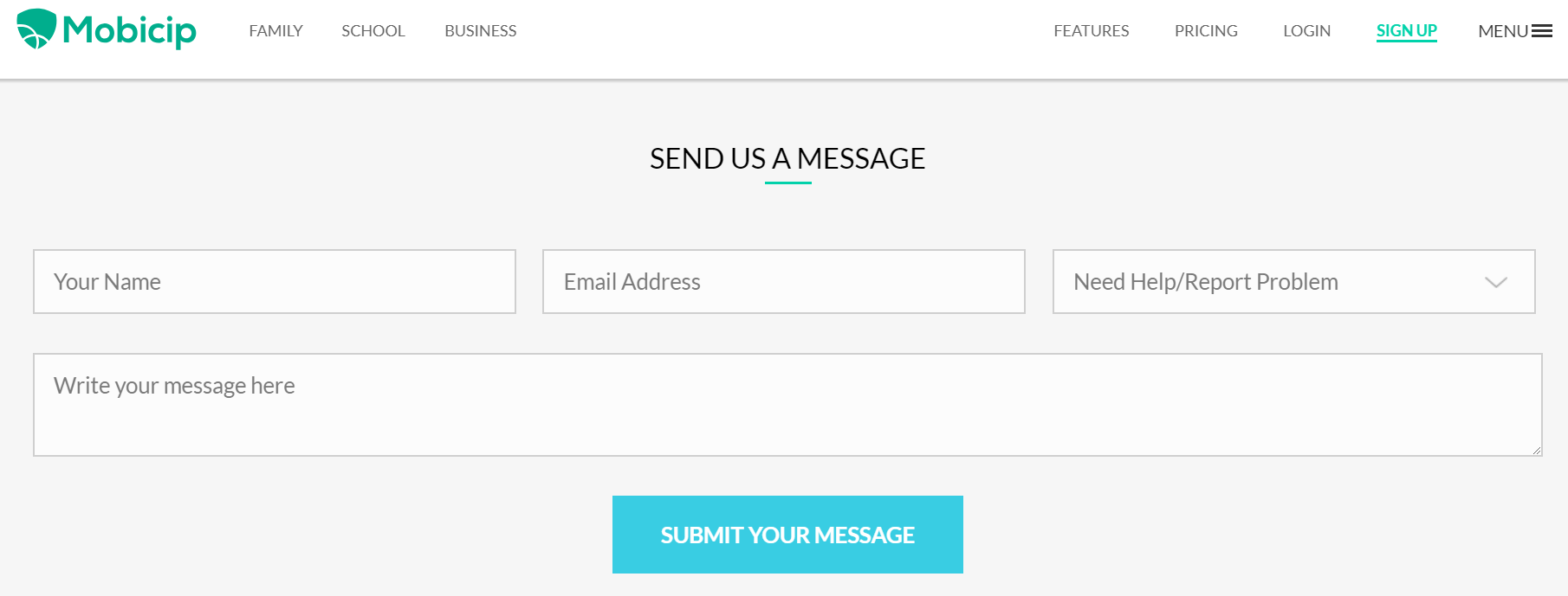 Supprimer votre compte Mobicip