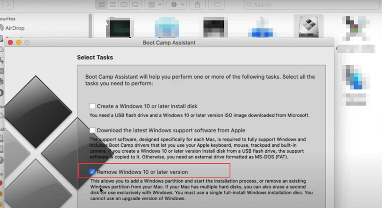 Comment désinstaller manuellement Bootcamp sur Mac