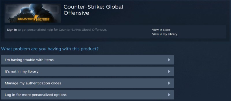 Comment supprimer le compte Counter-Strike
