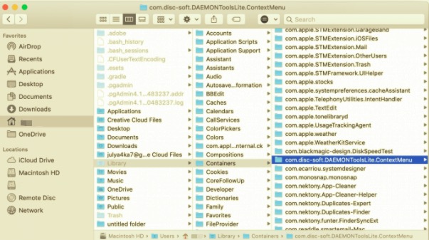 Désinstaller Daemon Tools sur Mac avec tous les fichiers associés
