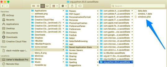 Supprimer manuellement les fichiers restants de GIMP