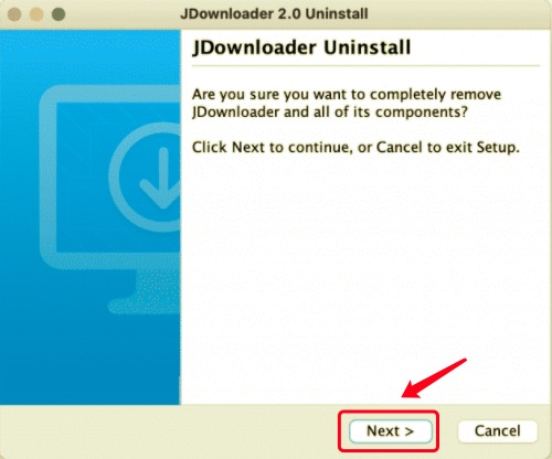 Désinstaller JDownloader sur Mac avec son programme de désinstallation