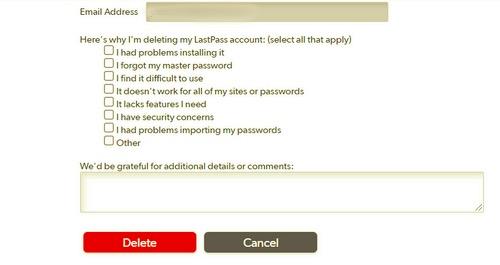 Supprimer le compte LastPass sur Mac sans mot de passe