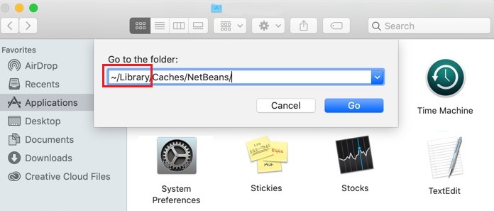 Supprimer les fichiers liés à NetBeans de Mac