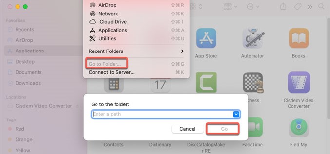 Supprimer tous les fichiers liés à l'application Sync.com sur Mac