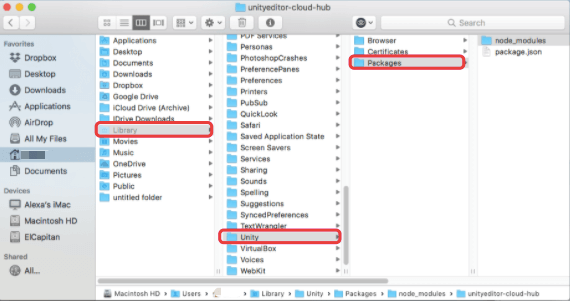 Désinstaller Unity sur Mac avec tous les fichiers associés