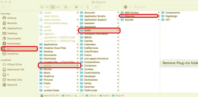 Désinstaller manuellement les plugins Waves avec toutes les données restantes