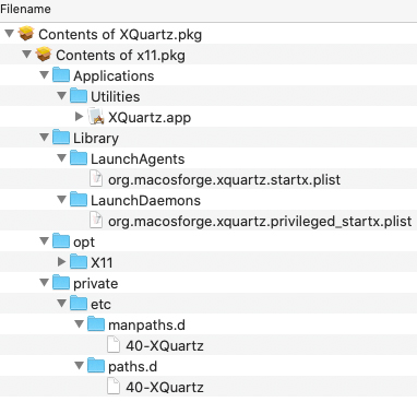 Désinstaller manuellement XQuartz sur Mac