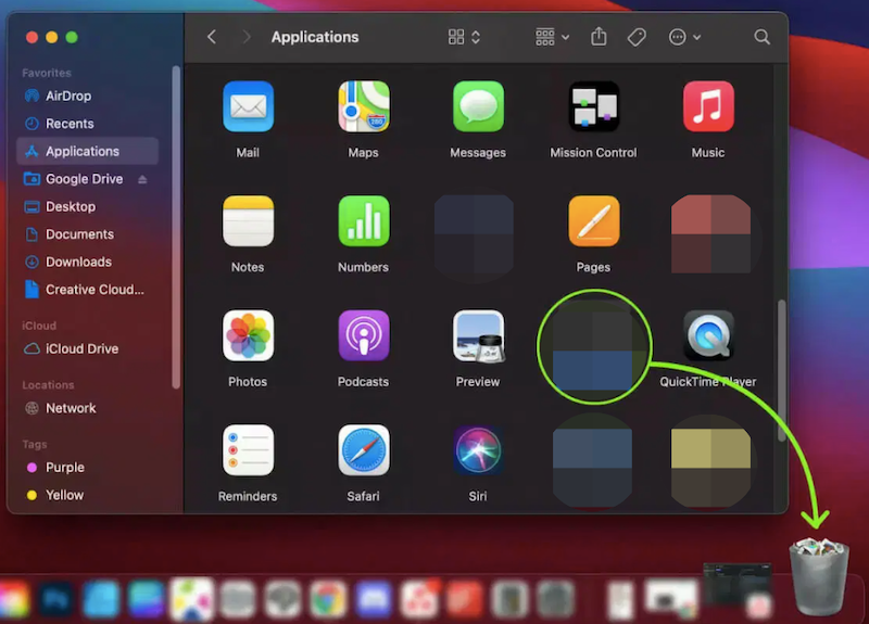 Étapes pour désinstaller Houdini sur Mac