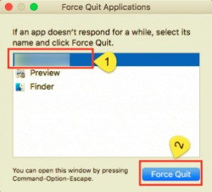 Forcer à quitter Backblaze sur Mac avant de le désinstaller