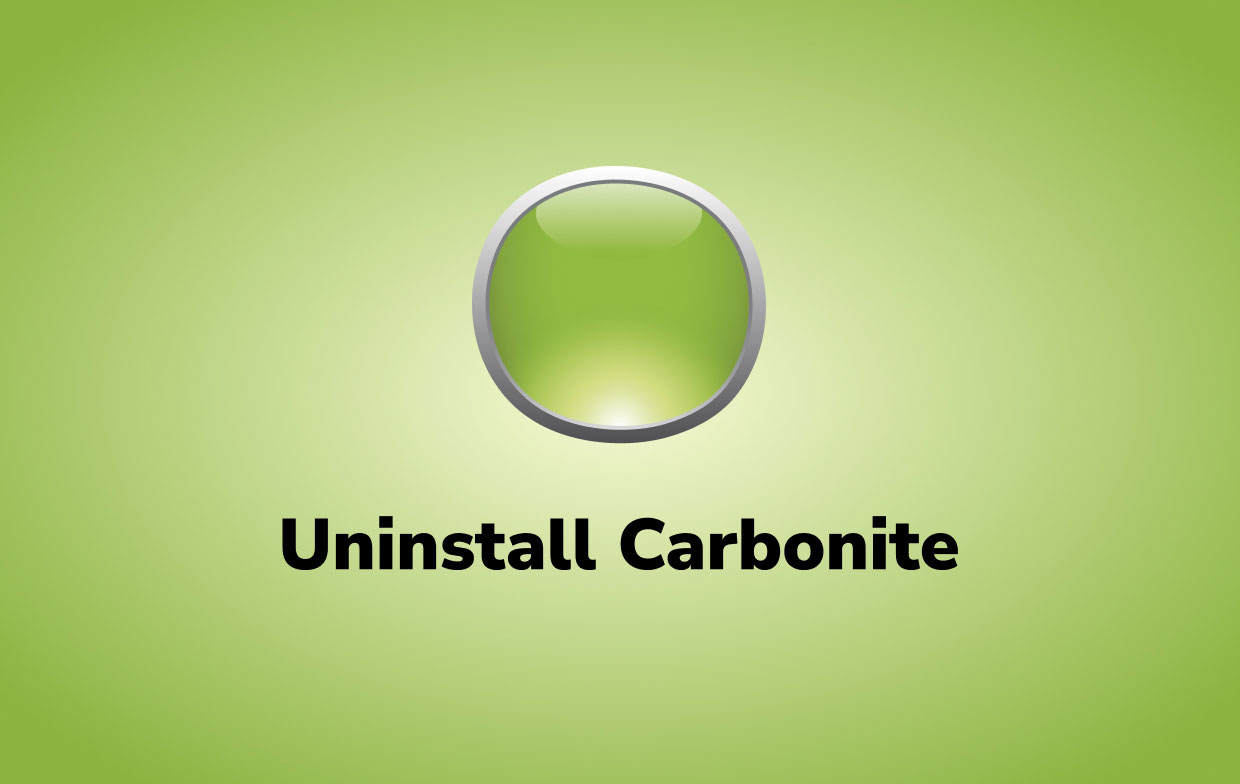 Comment désinstaller Carbonite de mon Mac