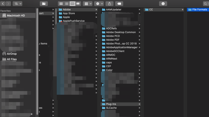 Comment désinstaller manuellement Camera Raw sur Mac