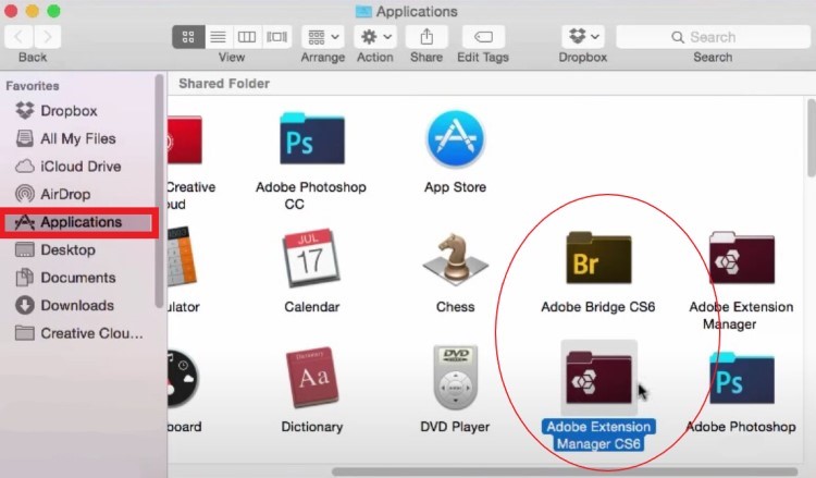 Désinstaller manuellement Adobe CS6 sur Mac