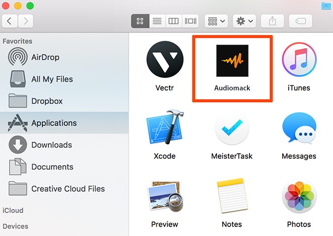 Comment désinstaller manuellement Audiomack sur Mac