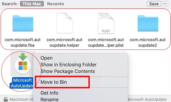 Désinstaller manuellement Microsoft AutoUpdate pour Mac