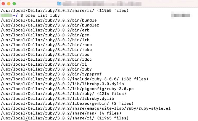 Comment désinstaller manuellement Ruby sur Mac