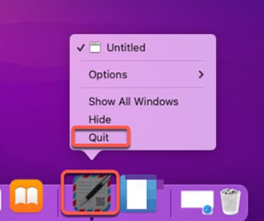 Quittez et désinstallez GrandTotal sur Mac