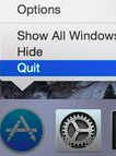 Quitter pour désinstaller DEVONthink Pro