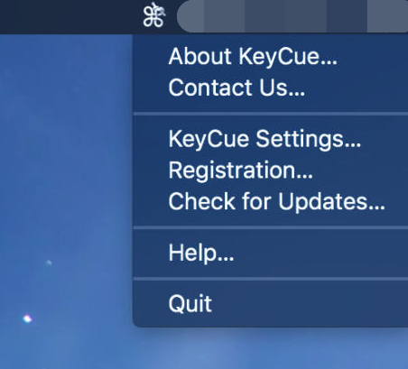 Quittez KeyCue pour le désinstaller