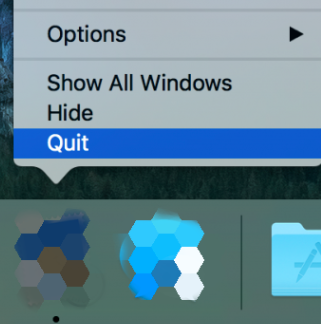 Quitter pour désinstaller Mactracker de Mac