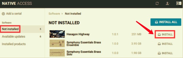Réinstaller Native Instruments sur Mac